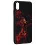 Husa pentru iPhone X / XS - Techsuit Glaze Series - Red Nebula