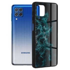 Husa pentru Samsung Galaxy M62/ F62 - Techsuit Glaze Series - Blue Nebula
