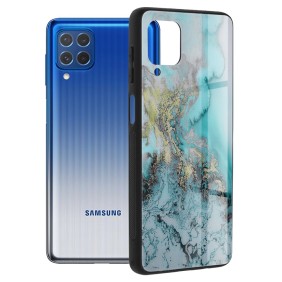 Husa pentru Samsung Galaxy M62/ F62 - Techsuit Glaze Series - Blue Ocean