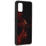 Husa pentru Samsung Galaxy A51 4G - Techsuit Glaze Series - Red Nebula