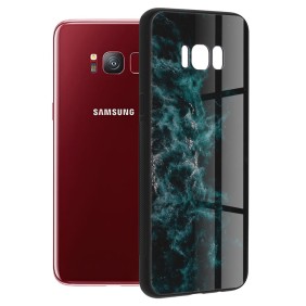 Husa pentru Samsung Galaxy S8 - Techsuit Glaze Series - Blue Nebula