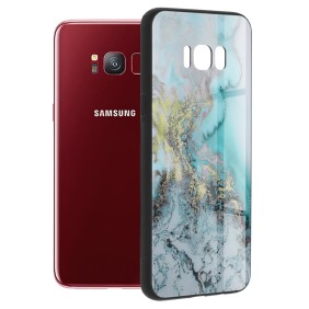 Husa pentru Samsung Galaxy S8 - Techsuit Glaze Series - Blue Ocean