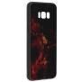 Husa pentru Samsung Galaxy S8 - Techsuit Glaze Series - Red Nebula