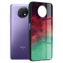 Husa pentru Xiaomi Redmi Note 9T 5G - Techsuit Glaze Series - Fiery Ocean