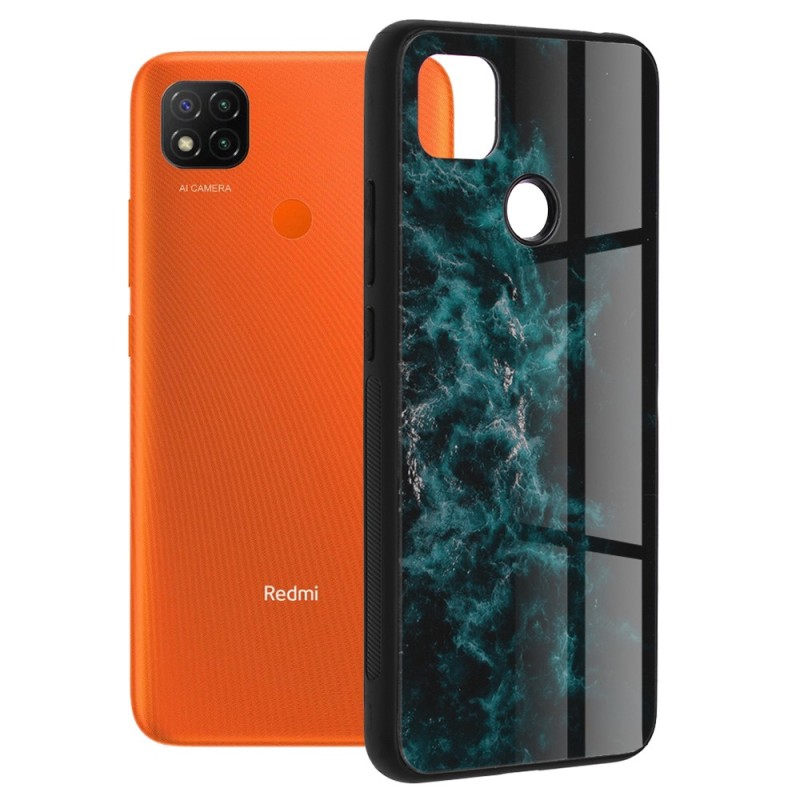 Husa pentru Xiaomi Redmi 9C / Redmi 9C NFC - Techsuit Glaze Series - Blue Nebula