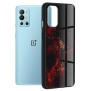 Husa pentru OnePlus 9R - Techsuit Glaze Series - Red Nebula