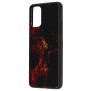 Husa pentru OnePlus 9R - Techsuit Glaze Series - Red Nebula