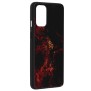 Husa pentru OnePlus 9R - Techsuit Glaze Series - Red Nebula