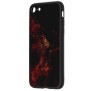 Husa pentru iPhone 7 / 8 / SE 2, SE 2020 / SE 3, SE 2022 - Techsuit Glaze Series - Red Nebula