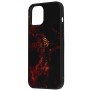 Husa pentru iPhone 12 Pro Max - Techsuit Glaze Series - Red Nebula