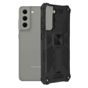 Husa pentru Samsung Galaxy S21 FE 5G - Techsuit Blazor Series - Black