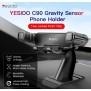 Suport Auto Bord pentru Telefon - Yesido Gravity Grip (C90) - Black