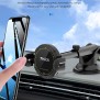Suport Auto Universal cu Incarcare Wireless 15W - Yesido Extendable Arm (C77) - Black