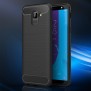 Husa pentru Samsung Galaxy J6 2018 - Techsuit Carbon Silicone - Black