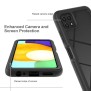 Husa pentru Samsung Galaxy A22 5G + Folie - Techsuit Defense360 Pro - Black
