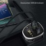 Incarcator Auto cu Modulator FM, Display LED, 2xUSB 3A, MicroSD - Yesido (Y39) - Black