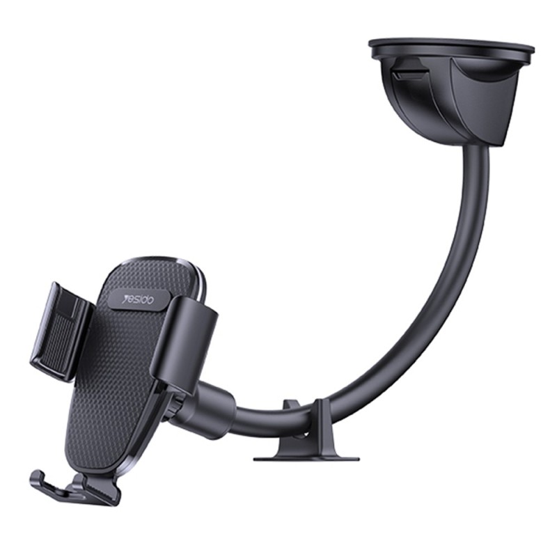 Suport Auto Telefon Bord / Parbriz - Yesido Gravity Grip (C119) - Black