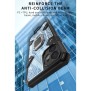 Husa pentru iPhone 12 - Techsuit Honeycomb Armor - Blue