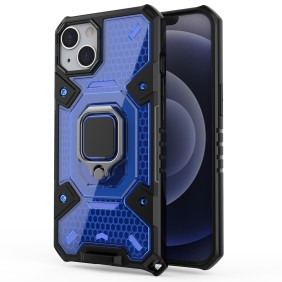 Husa pentru iPhone 13 - Techsuit Honeycomb Armor - Blue