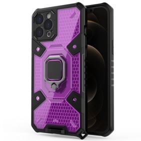 Husa pentru iPhone 12 Pro Max - Techsuit Honeycomb Armor - Rose-Violet
