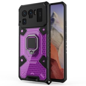 Husa pentru Xiaomi Mi 11 Ultra - Techsuit Honeycomb Armor - Rose-Violet