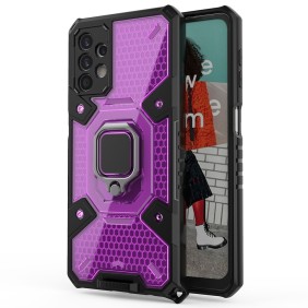 Husa pentru Samsung Galaxy A32 5G - Techsuit Honeycomb Armor - Rose-Violet