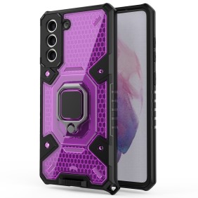 Husa pentru Samsung Galaxy S21 5G - Techsuit Honeycomb Armor - Rose-Violet