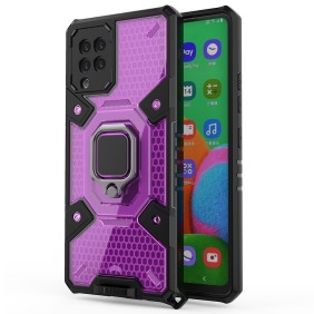 Husa pentru Samsung Galaxy A42 5G - Techsuit Honeycomb Armor - Rose-Violet