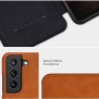 Husa pentru Samsung Galaxy S21 FE 5G - Nillkin QIN Leather Case - Red