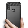 Husa pentru Motorola Moto E7 Power / Moto E7i Power - Techsuit Carbon Silicone - Black