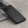 Husa pentru OnePlus Nord CE 5G - Techsuit Carbon Silicone - Black