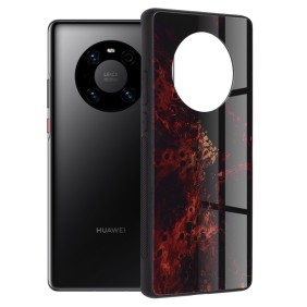 Husa pentru Huawei Mate 40 Pro - Techsuit Glaze Series - Red Nebula