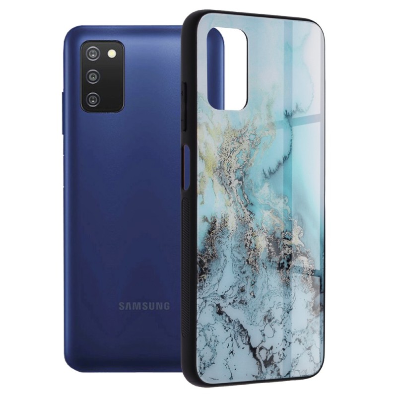 Husa pentru Samsung Galaxy A03s - Techsuit Glaze Series - Blue Ocean