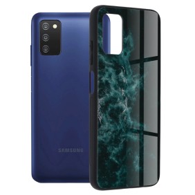 Husa pentru Samsung Galaxy A03s - Techsuit Glaze Series - Blue Nebula