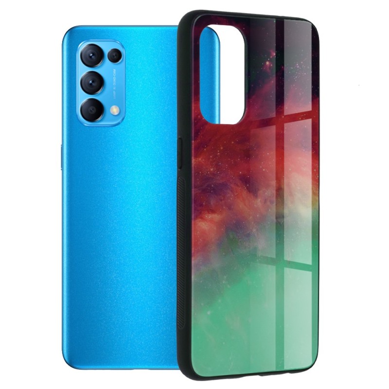 Husa pentru Oppo Reno5 5G / Find X3 Lite - Techsuit Glaze Series - Fiery Ocean