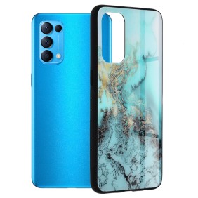 Husa pentru Oppo Reno5 5G / Find X3 Lite - Techsuit Glaze Series - Blue Ocean