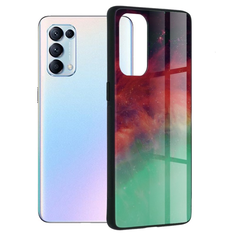 Husa pentru Oppo Reno5 Pro 5G - Techsuit Glaze Series - Fiery Ocean