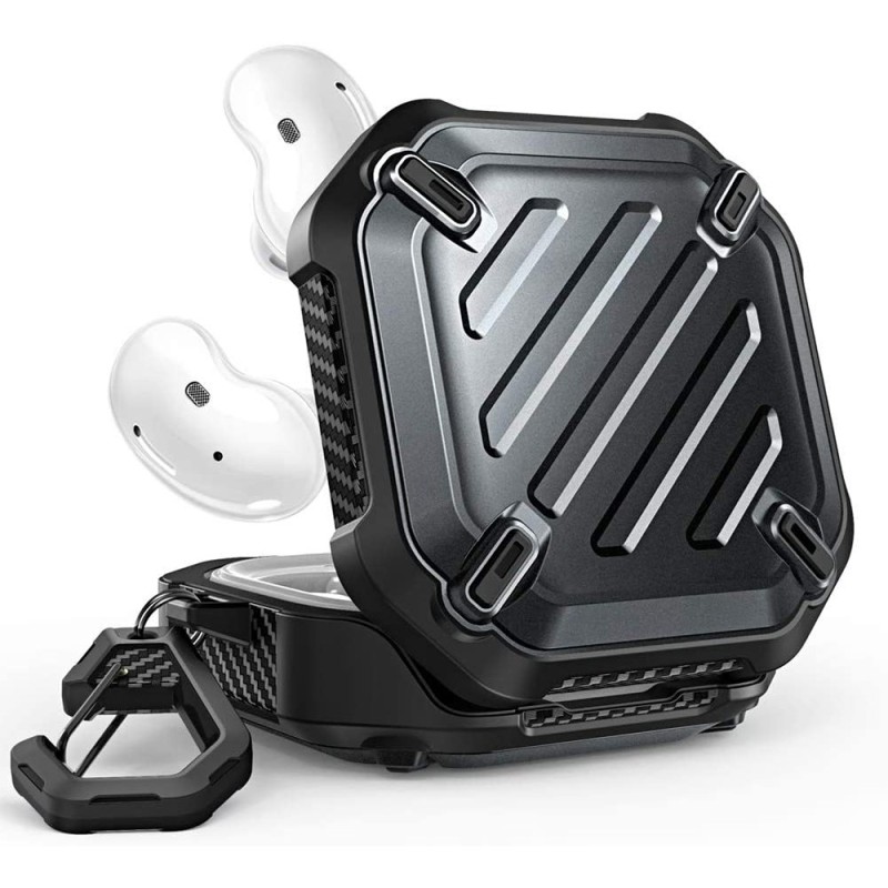 Husa pentru Samsung Galaxy Buds FE / 2 Pro / 2 / Live / Pro - Supcase Unicorn Beetle Pro - Negru