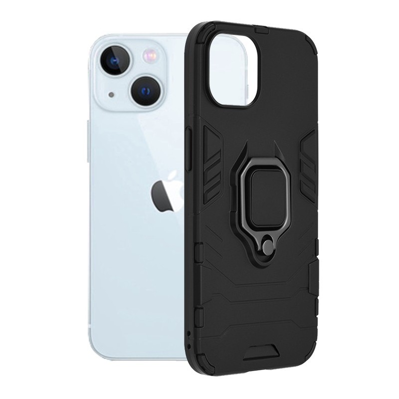 Husa pentru iPhone 13 - Techsuit Silicone Shield - Black