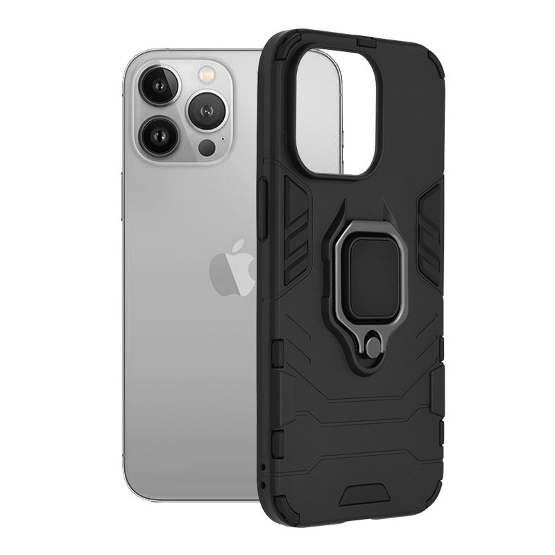 Husa pentru iPhone 13 Pro - Techsuit Silicone Shield - Black