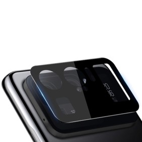 Folie Camera pentru Xiaomi Mi 11 Ultra - Mocolo Silk HD PRO Camera Glass - Black
