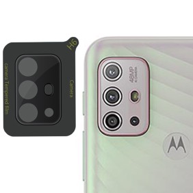 Folie Camera pentru Motorola Moto G10 / Moto G20 / Moto G30 - Mocolo Silk HD PRO Camera Glass - Black