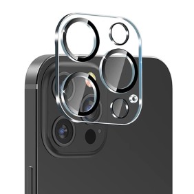 Folie Camera pentru iPhone 13 Pro / 13 Pro Max - Mocolo Silk HD PRO Camera Glass - Black