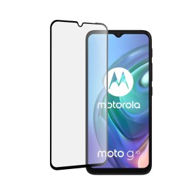 Folie pentru Motorola Moto G10 / Moto G20 / Moto G30 / Moto E7 Plus  / Moto G9 Play - Mocolo 3D Curved Full Glue Glass - Black