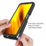 Husa pentru Xiaomi Poco X3 / Poco X3 NFC / Poco X3 Pro + Folie - Techsuit Defense360 Pro - Black