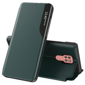 Husa pentru Motorola Moto E7 Plus / Moto G9 Play - Techsuit eFold Series - Dark Green