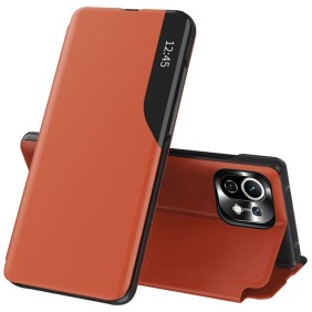Husa pentru Xiaomi Mi 11 Lite 4G / Mi 11 Lite 5G / 11 Lite 5G NE - Techsuit eFold Series - Orange