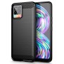 Husa pentru Realme 8 4G / 8 Pro 4G - Techsuit Carbon Silicone - Black