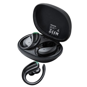 Casti Bluetooth Wireless Sport Earbuds - Usams YT Series (YT07) - Black