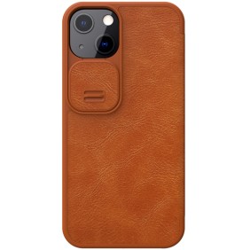 Husa pentru iPhone 13 - Nillkin QIN Leather Pro Case - Brown